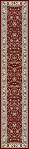 Dynamic Rugs Ancient Garden 57120 Red/Ivory Area Rug Finished Runner Image