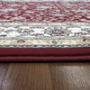 Dynamic Rugs Ancient Garden 57120 Red/Ivory Area Rug Detail Image