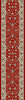 Dynamic Rugs Ancient Garden 57120 Red/Ivory Area Rug Roll Runner Image