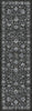 Dynamic Rugs Ancient Garden 57126 Charcoal/Silver Area Rug Finished Runner Image