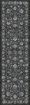 Dynamic Rugs Ancient Garden 57126 Charcoal/Silver Area Rug Finished Runner Image