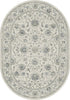 Dynamic Rugs Ancient Garden 57126 Cream Area Rug Oval Image