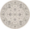 Dynamic Rugs Ancient Garden 57126 Cream Area Rug Round Image