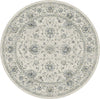 Dynamic Rugs Ancient Garden 57126 Cream Area Rug Round Image