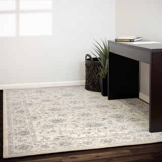 Dynamic Rugs Ancient Garden 57126 Cream Area Rug Lifestyle Image Feature