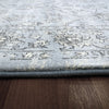 Dynamic Rugs Ancient Garden 57136 Steel Blue/Cream Area Rug Detail Image
