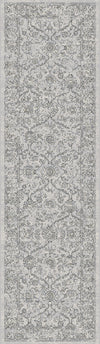 Dynamic Rugs Ancient Garden 57136 Silver/Grey Area Rug Finished Runner Image