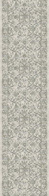 Dynamic Rugs Ancient Garden 57136 Silver/Grey Area Rug Roll Runner Image