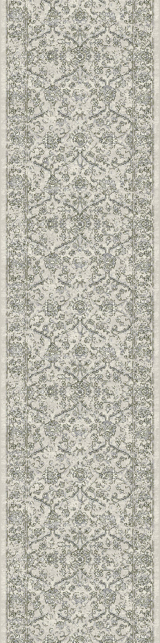 Dynamic Rugs Ancient Garden 57136 Silver/Grey Area Rug Roll Runner Image