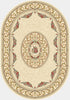 Dynamic Rugs Ancient Garden 57226 Ivory Area Rug Oval Image