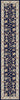 Dynamic Rugs Ancient Garden 57365 Blue/Ivory Area Rug Finished Runner Image