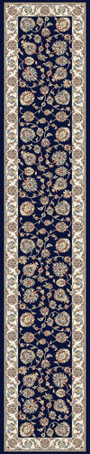 Dynamic Rugs Ancient Garden 57365 Blue/Ivory Area Rug Finished Runner Image