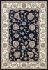 Dynamic Rugs Ancient Garden 57365 Blue/Ivory Area Rug main image