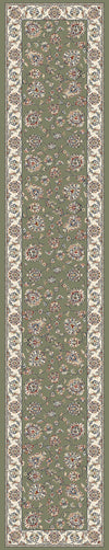 Dynamic Rugs Ancient Garden 57365 Green/Ivory Area Rug Finished Runner Image
