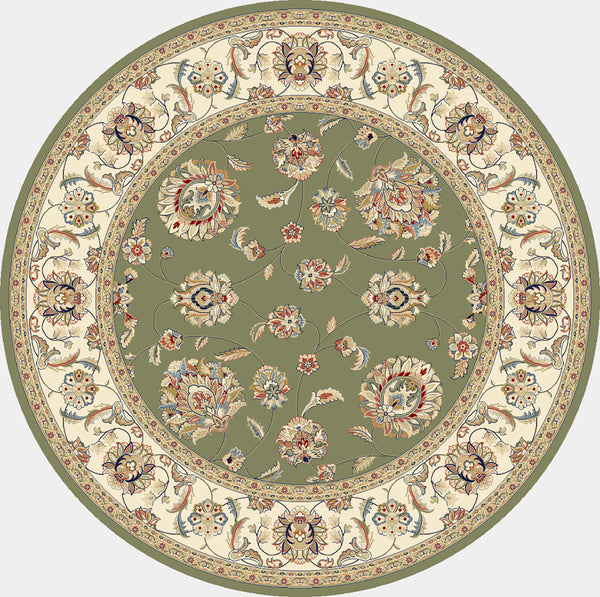 Dynamic Rugs Ancient Garden 57365 Green/Ivory Area Rug – Incredible ...