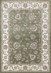Dynamic Rugs Ancient Garden 57365 Green/Ivory Area Rug main image
