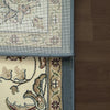 Dynamic Rugs Ancient Garden 57365 Light Blue/Ivory Area Rug Detail Image