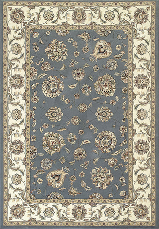 Dynamic Rugs Ancient Garden 57365 Light Blue/Ivory Area Rug main image