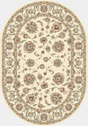 Dynamic Rugs Ancient Garden 57365 Ivory Area Rug Oval Image