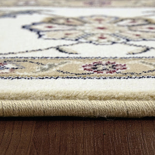 Dynamic Rugs Ancient Garden 57365 Ivory Area Rug Detail Image