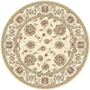 Dynamic Rugs Ancient Garden 57365 Ivory Area Rug Round Image