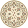 Dynamic Rugs Ancient Garden 57365 Ivory Area Rug Round Image