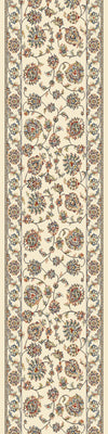 Dynamic Rugs Ancient Garden 57365 Ivory Area Rug Roll Runner Image