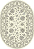 Dynamic Rugs Ancient Garden 57365 Cream Area Rug Oval Image