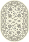Dynamic Rugs Ancient Garden 57365 Cream Area Rug Oval Image