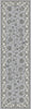 Dynamic Rugs Ancient Garden 57365 Soft Grey/Cream Area Rug Finished Runner Image