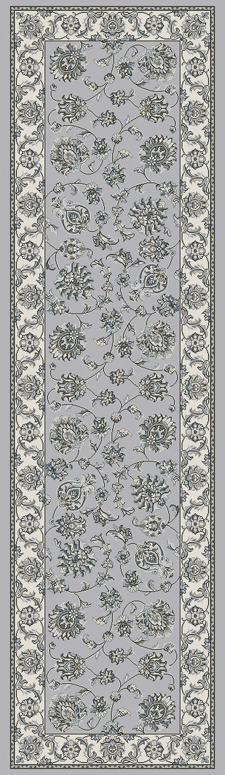 Dynamic Rugs Ancient Garden 57365 Soft Grey/Cream Area Rug Finished Runner Image