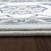 Dynamic Rugs Ancient Garden 57365 Soft Grey/Cream Area Rug Detail Image