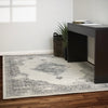 Dynamic Rugs Ancient Garden 57557 Soft Grey/Cream Area Rug Lifestyle Image