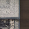 Dynamic Rugs Ancient Garden 57559 Silver/Grey Area Rug Detail Image