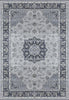 Dynamic Rugs Ancient Garden 57559 Silver/Blue Area Rug main image