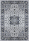 Dynamic Rugs Ancient Garden 57559 Silver/Blue Area Rug main image