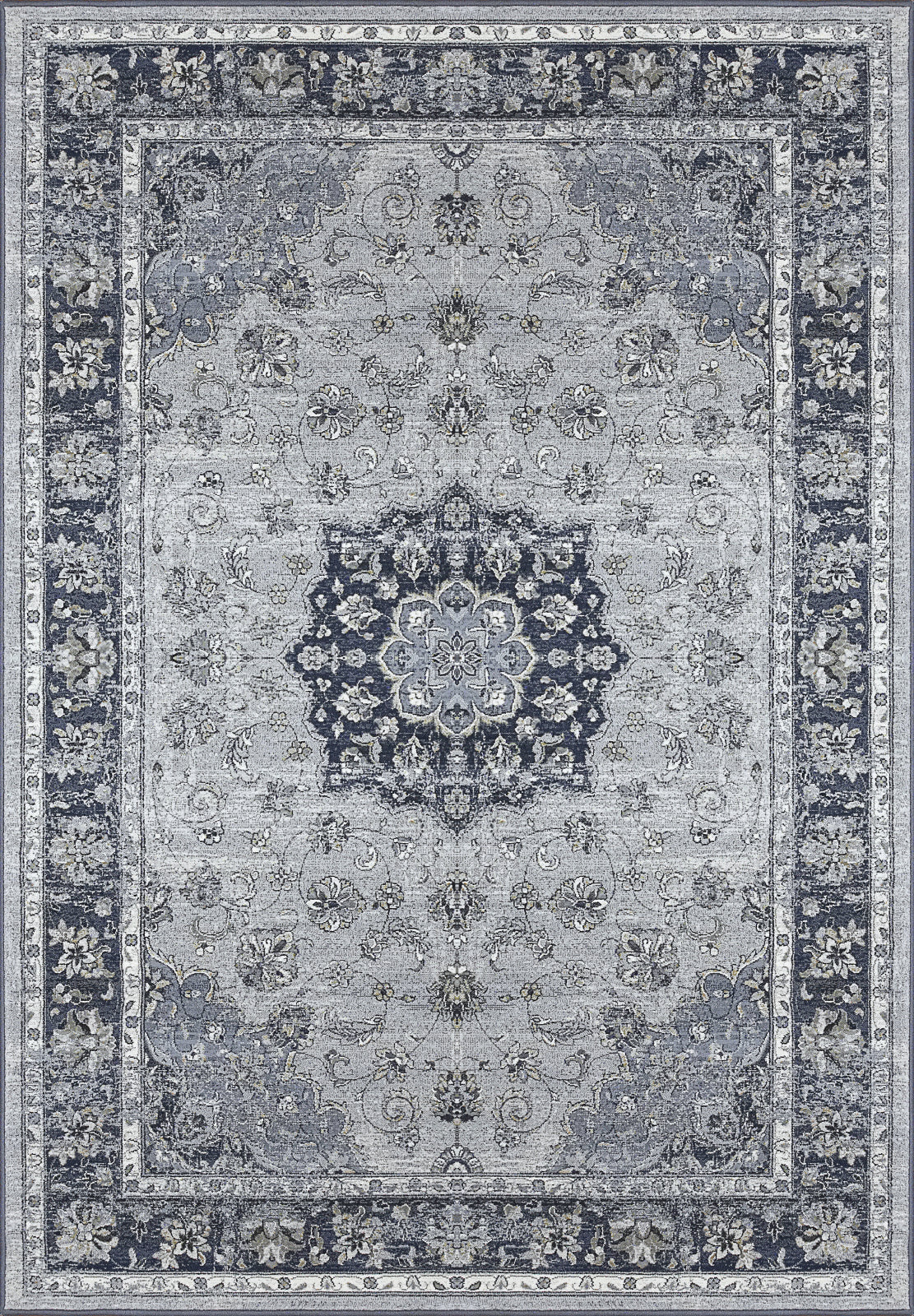 Dynamic Rugs With Blue Dynamic Rugs Ancient Garden 57120 Blue/Ivory Area Rug – Incredible Rugs ...