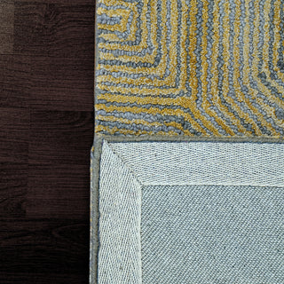 Dynamic Rugs Ariana 8181 Gold Dark Grey Area Rug