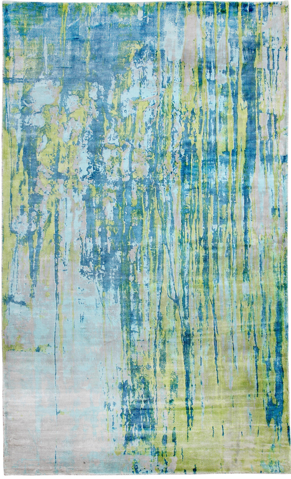 Dynamic Rugs Artisan 1604 Turquoise/Lime Area Rug