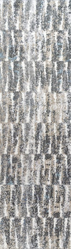 Dynamic Rugs Aura 5810 Grey Area Rug Finished Runner Image