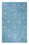 Dynamic Rugs Avalon 88800 Turquoise/Silver Area Rug main image