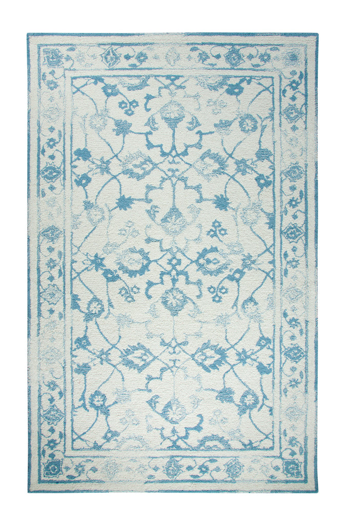 Dynamic Rugs Avalon 88802 Ivory/Light Blue Area Rug main image