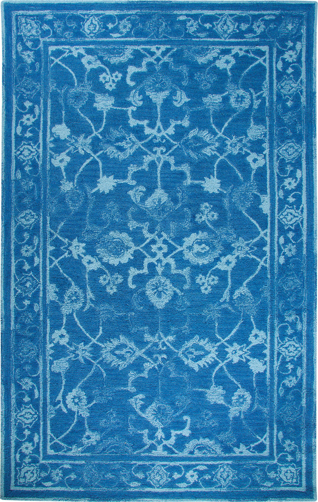 Dynamic Rugs Avalon 88802 Dark Blue/Light Blue Area Rug