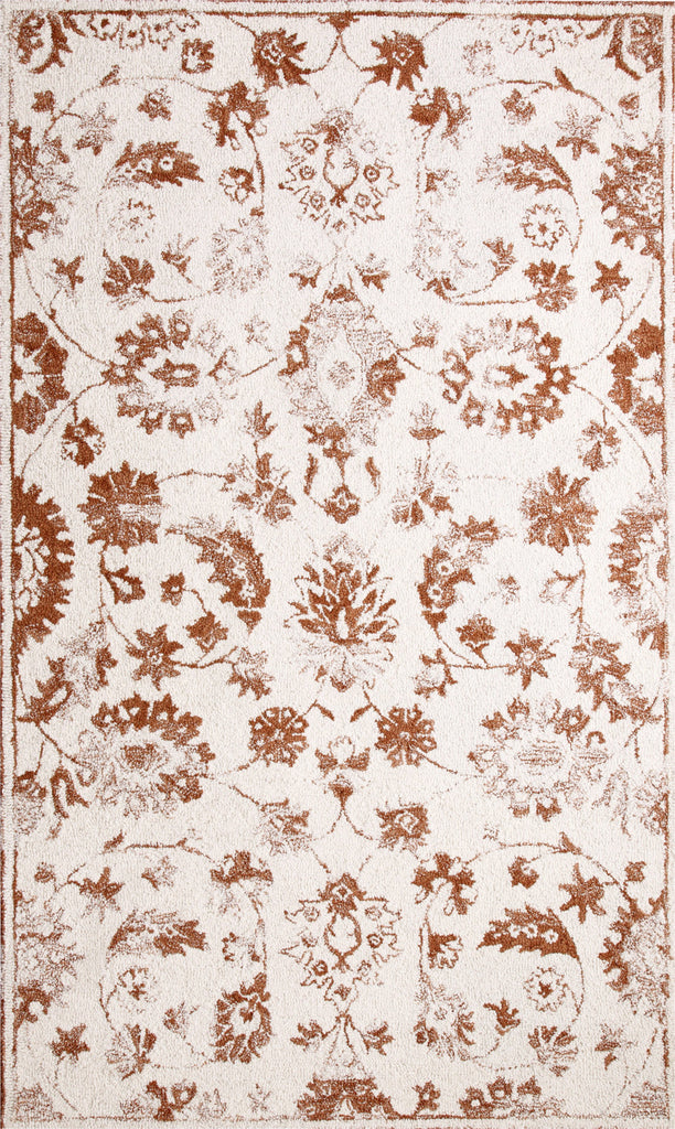 Dynamic Rugs Avalon 88803 Ivory/Rust Area Rug main image