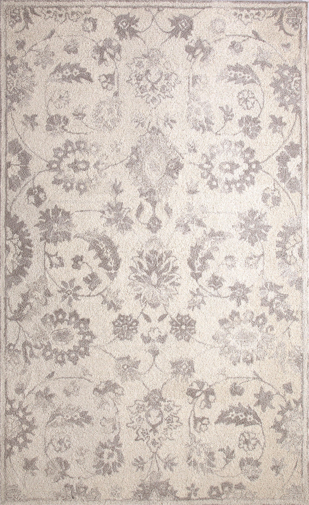 Dynamic Rugs Avalon 88803 Ivory/Silver Area Rug main image