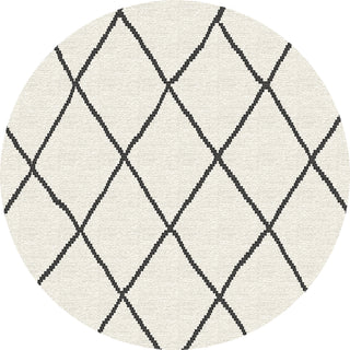 Dynamic Rugs Avery 6540 Ivory/Grey Area Rug Round Image