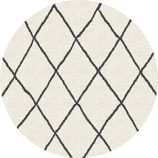 Dynamic Rugs Avery 6540 Ivory/Grey Area Rug Round Image