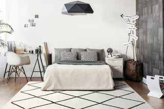 Dynamic Rugs Avery 6540 Ivory/Grey Area Rug Lifestyle Image Feature