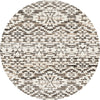 Dynamic Rugs Avery 6544 Ivory/Grey Area Rug Round Image