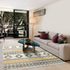 Dynamic Rugs Avery 6546 Ivory/Grey/Gold Area Rug Lifestyle Image Feature